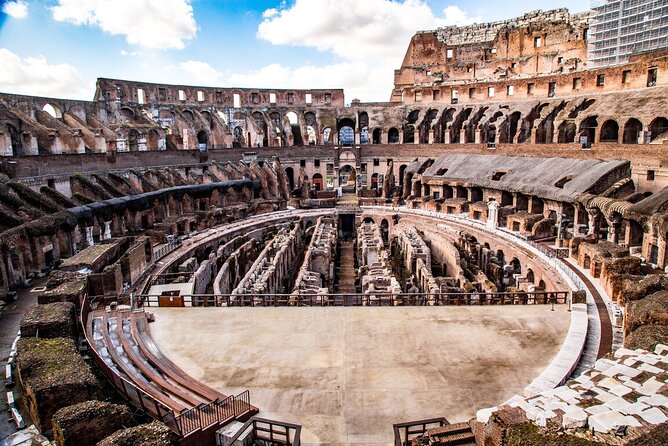 Small Group Colosseum and Roman Forum Tour With Arena Floor Access