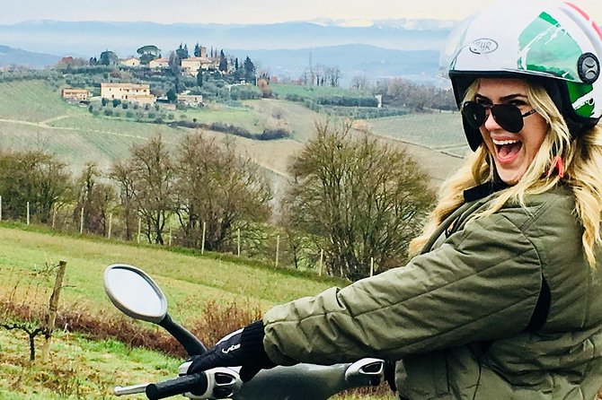 Tuscany Vespa Wine Tour From Florence