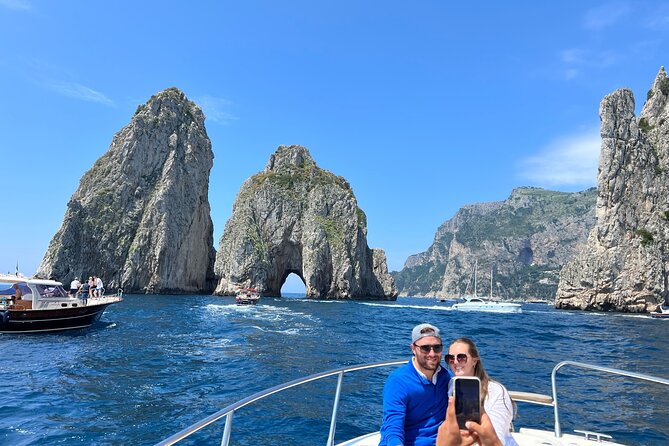 Capri All Inclusive Boat Tour City Visit - Tour Inclusions