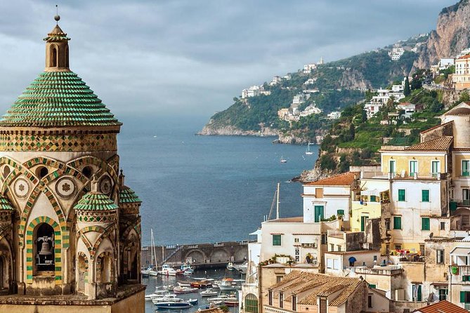 Full-Day Sorrento, Amalfi Coast, and Pompeii Day Tour From Naples - Highlights of the Tour