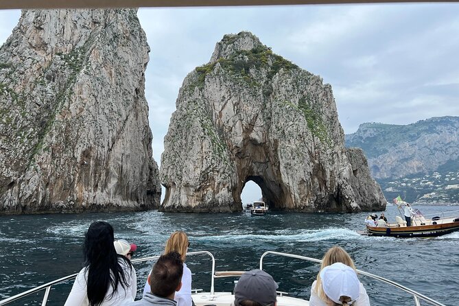 Capri All Inclusive Boat Tour City Visit - Visiting the Caves and Blue Grotto