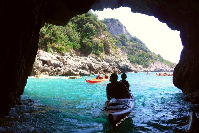 Amalfi Coast Kayak Tour Along Arches, Beaches and Sea Caves - Tour Details