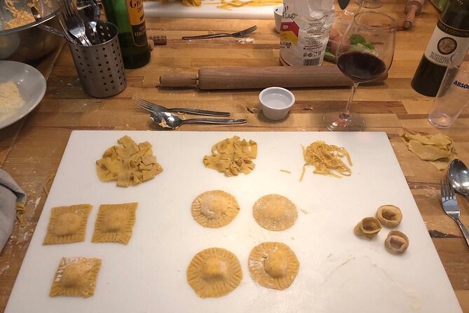 Kitchen of Mamma Pasta Cooking Class in Rome