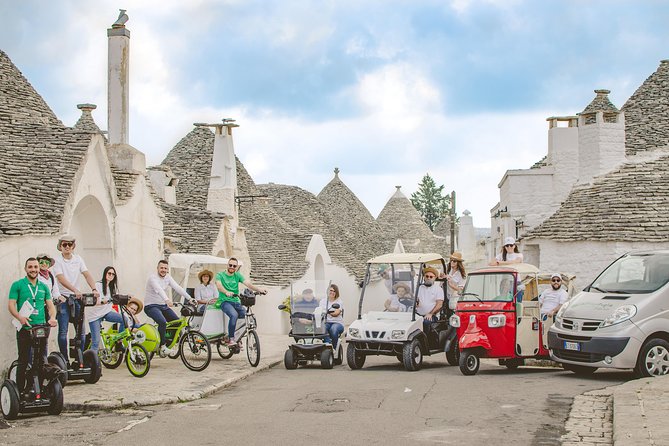 Alberobello Tour in Sewgay, Risció, E-bike or Mini Golf Cart - Highlights of Alberobello Tour