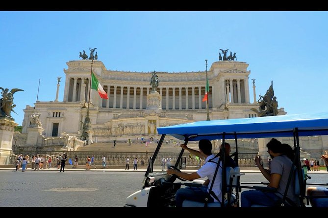 Golf Cart Tour Admiring the Beauty of Rome! - Highlights of the Golf Cart Tour