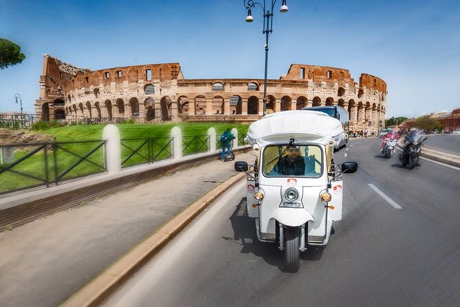 Private: 3 Hours ETuk Tour in Rome - Pickup and Drop-off Information