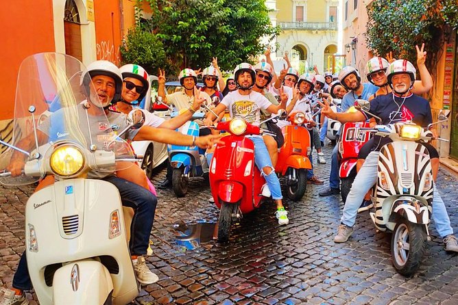 3-Hour Rome Small-Group Sightseeing Tour by Vespa - End Point and Passenger Requirements