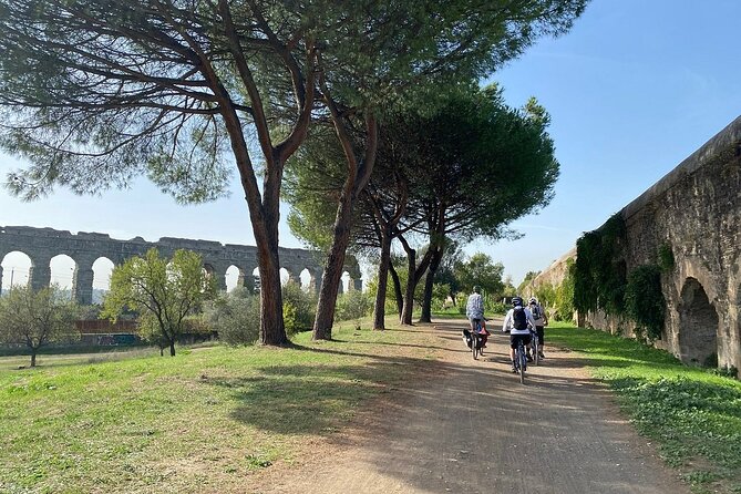 Appian Way, Catacombs and Aqueducts Park Tour With Top E-Bike - Route and Distance Covered