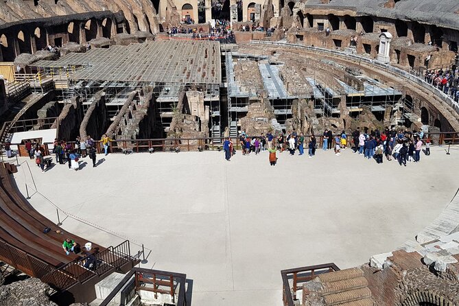 Small Group Colosseum Arena Floor Roman Forum and Palatine Hill - Accommodations and Services