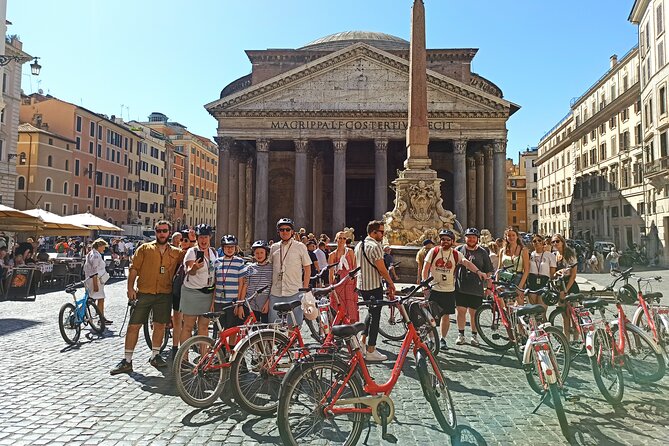 Rome 3-Hour Sightseeing Bike Tour - Small Group Size