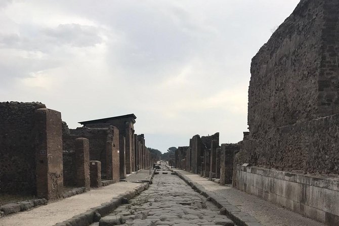 Ancient Pompei in the Afternoon - Gymnasium, Amphitheater, and Bathhouses