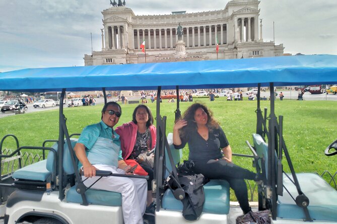 WOW Private Tour in Rome by Golf Cart With Local Guide and GELATO - Additional Information