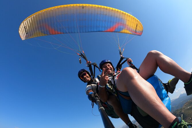 Tandem Paragliding Flight in Cefalù