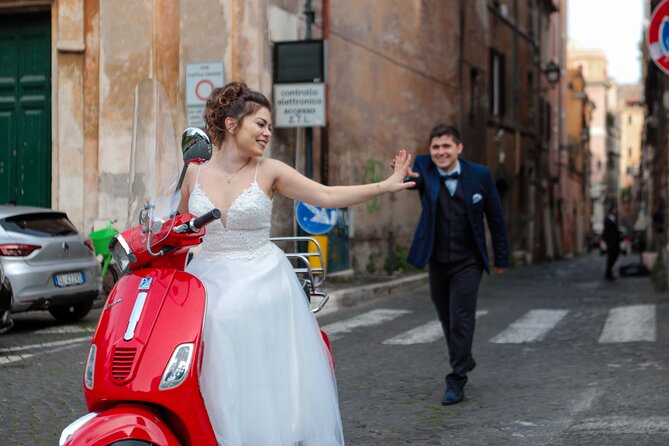 Vespa Scooter Tour in Rome With Professional Photographer - Directions