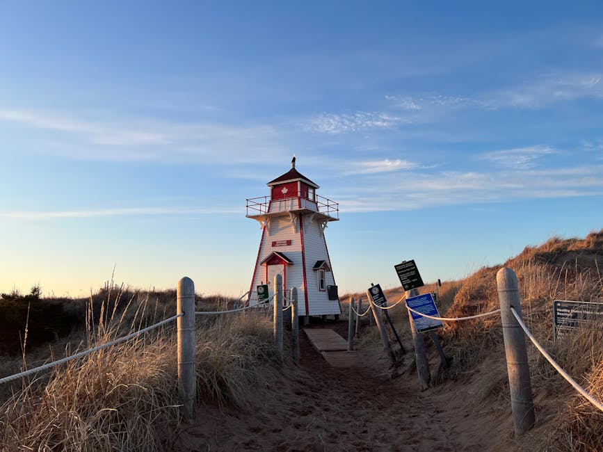 Covehead Harbour Lighthouse Prince Edward Island National Park