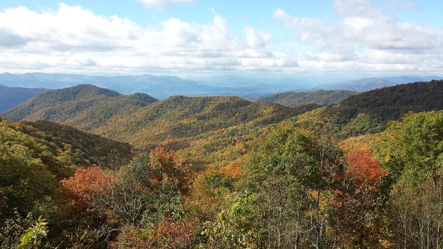 Autumn along the Blue Ridge Parkway