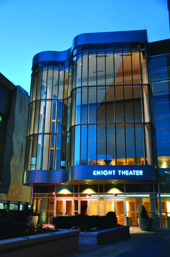 Blumenthal Performing Arts Center which contains the Knight Theater Charlotte