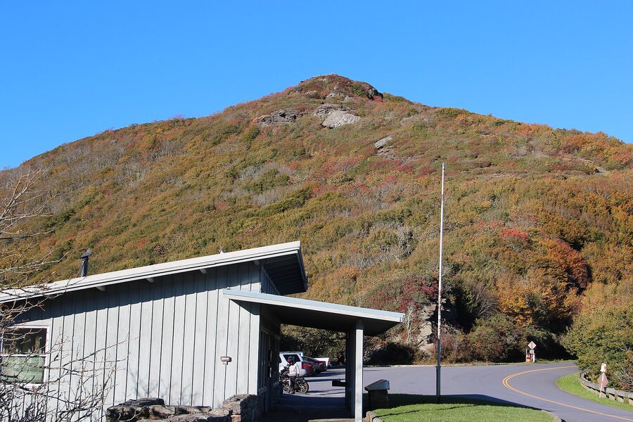 Craggy Pinnacle on the Blue Ridge Parkway