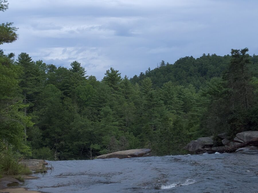 High Falls covered bridge at DuPont State Forest