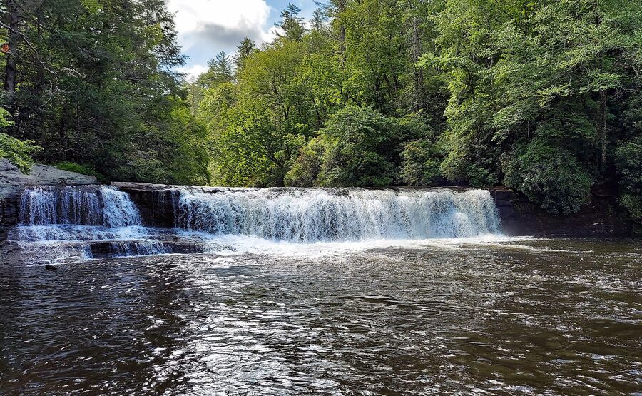 Hooker Falls in DuPont State Forest