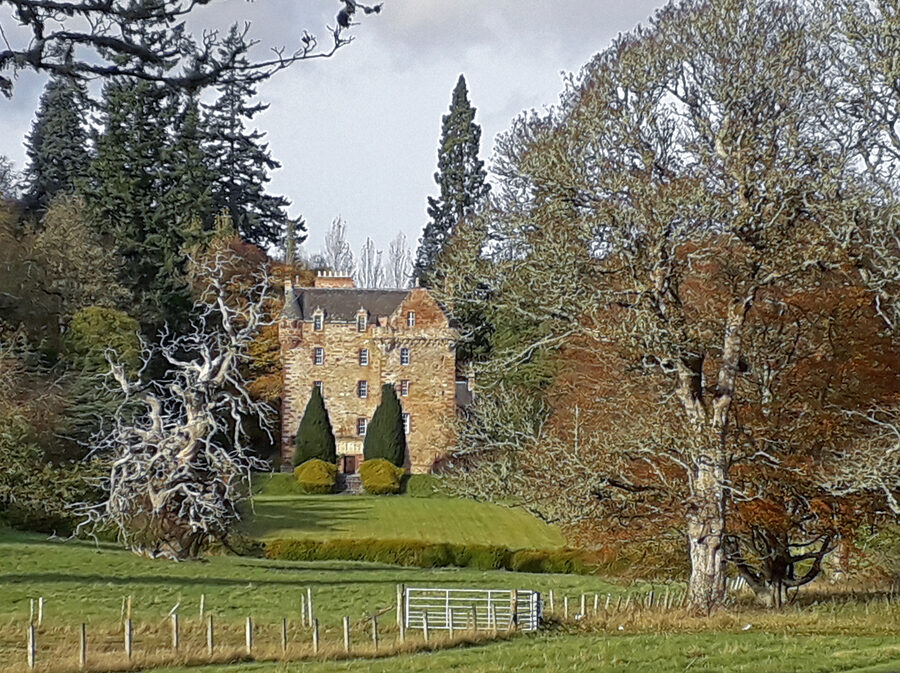 Castle Leod, the real Mackenzie seat near Strathpeffer