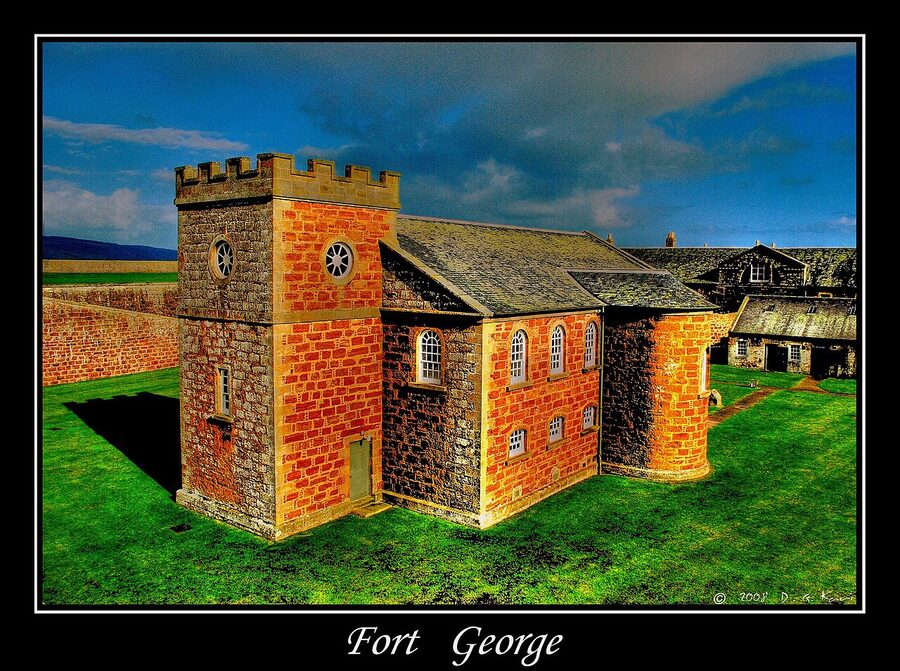 Fort George viewed across the Moray Firth, Inverness