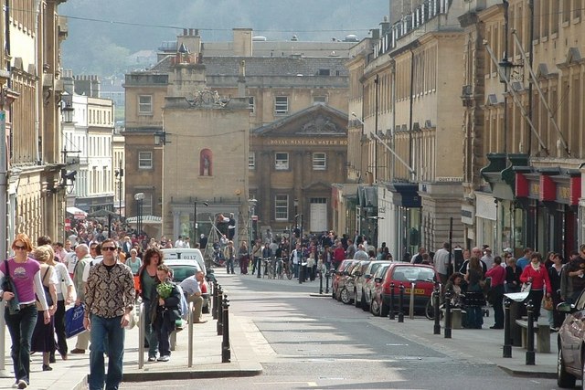 Milsom Street in Bath