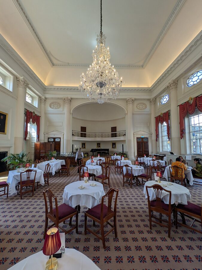 Interior of the Pump Room in Bath