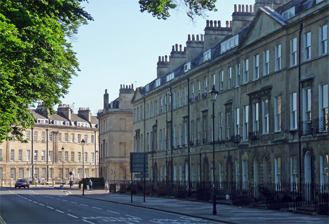 Sydney Place in Bath